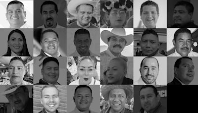 Estos son los políticos asesinados en las elecciones 2024 de México