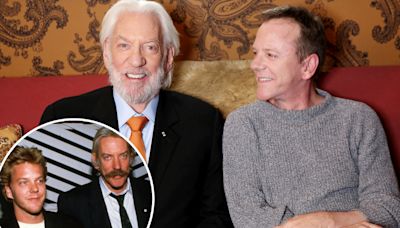 Kiefer Sutherland says he didn’t know late dad Donald Sutherland until he was 15