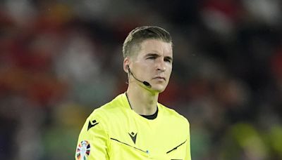 Francois Letexier to referee Euro 2024 final between England and Spain