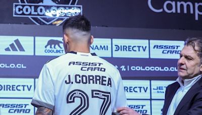 Colo Colo sufre por su nueva estrella: el plan de recuperación de Javier Correa de cara al Superclásico y la Copa Libertadores - La Tercera