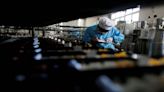 China factory activity shrinks for third month in setback
