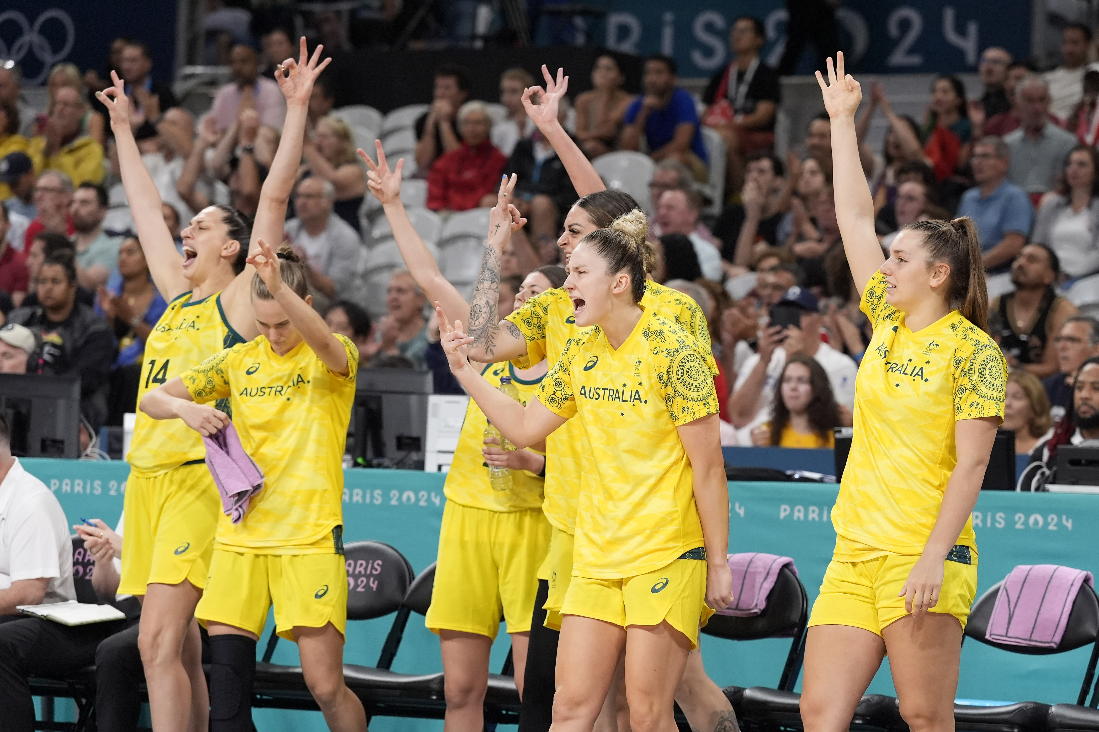 The Opals bounce back as Germany earns quarterfinal spot in Olympic women's basketball debut