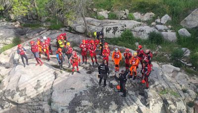 Alumnos de Protección Civil aprenden técnicas de rescate en El Barco de Ávila