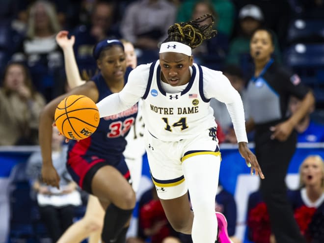 Guard KK Bransford makes transfer portal U-turn, returns to Notre Dame WBB