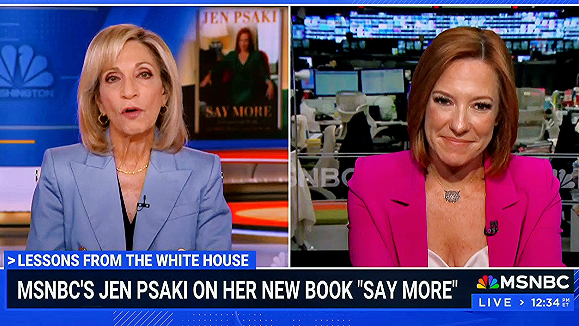 MSNBC’s Andrea Mitchell Takes Dig At Trump Press Shop While Praising Psaki For ‘Honesty and Truth-Telling’