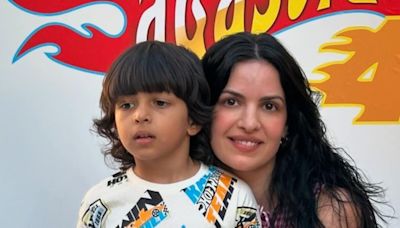 Natasa Stankovic Plans A Hot Wheels-Themed Party For Son Agastya's 4th Birthday