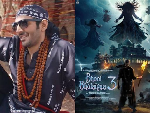 Bhool Bhulaiyaa 3: Kartik Aaryan says it’s ‘Rooh Baba Vs Manjulika’ this Diwali with exciting new poster; fan calls it 'most awaited battle'