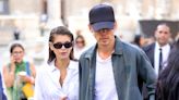 Austin Butler Supports Girlfriend Kaia Gerber at Valentino PFW Show