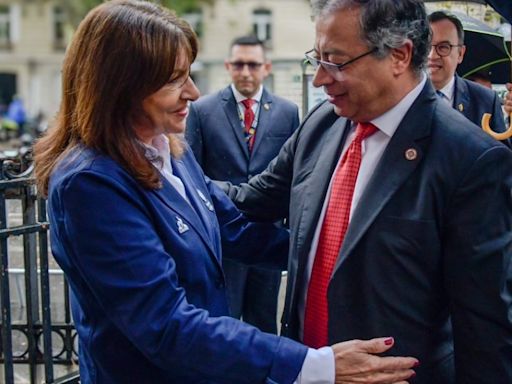 Presidente Petro se reunió con la alcaldesa de París, Anne Hidalgo, tras inauguración de Olímpicos