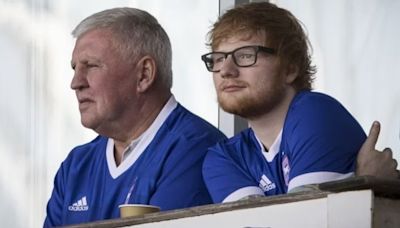 Ascendió el equipo de Ed Sheeran: por qué el cantante no estuvo en el estadio