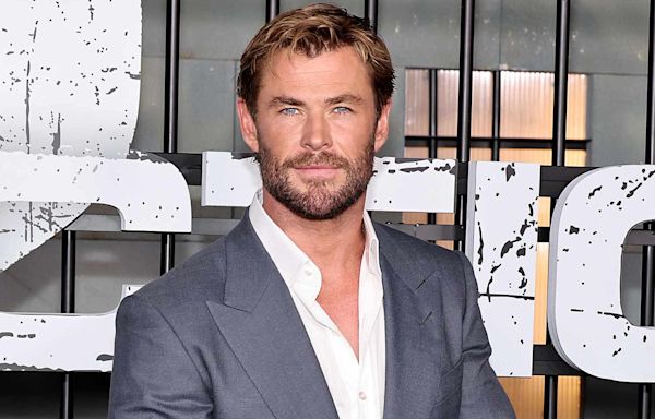 Chris Hemsworth Reveals He Named One of His Sons After a Brad Pitt Character: 'Never Been a More Beautiful Man'