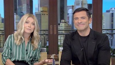 'Live's Kelly Ripa reveals her "no eating" rule before sex with Mark Consuelos: "If we go out to dinner and I order more than a sensible salad, he's all bummed out"