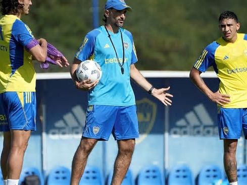 Martínez llenó de elogios a Cavani en la previa del Boca-San Lorenzo