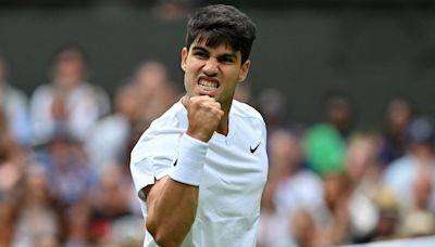 Carlos Alcaraz’s first step shows he’s ready for tennis immortality at Wimbledon