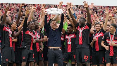 Bayer Leverkusen 2-1 Augsburg: Xabi Alonso's champions complete unbeaten Bundesliga season