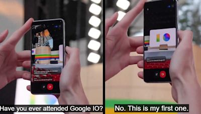 Google teases an AI camera feature ahead of I/O that looks better than Rabbit R1's
