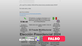 Esta publicación desinforma sobre supuesto ‘fraude multifactorial’ en las elecciones presidenciales