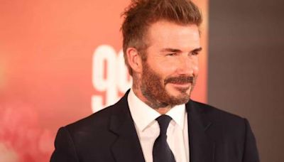 David Beckham llega al estreno mundial de la serie documental '99'