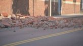 No injuries reported after brick facade falls off former Boston storage building