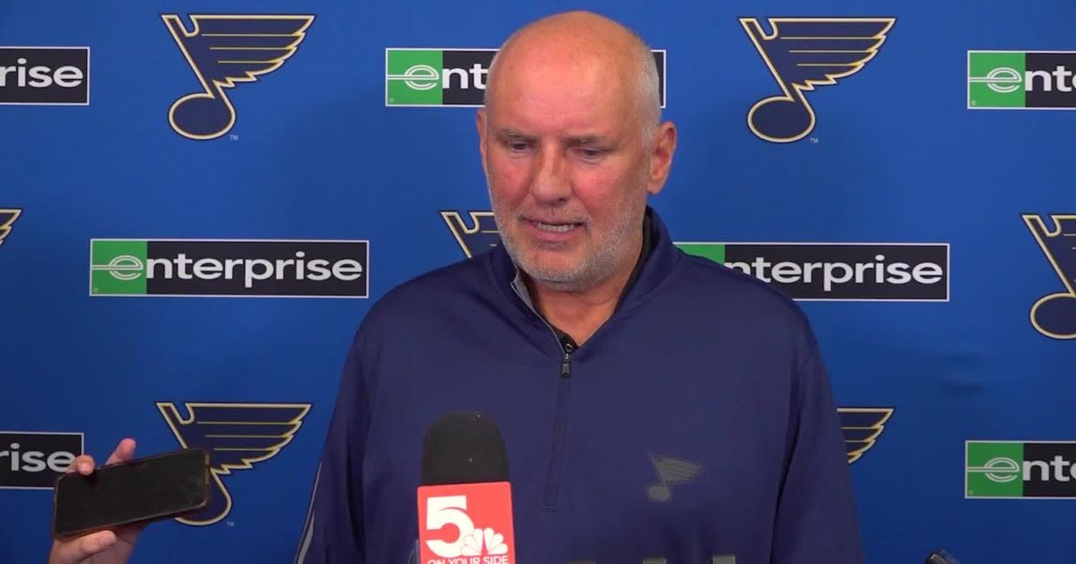 Blues GM Doug Armstrong sees 'a vision' with recent draft picks for the team