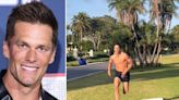 Tom Brady, 46, Shows Off Chiseled Body While Working Out After Saying He's 'Not Opposed' to Making NFL Comeback: Photos
