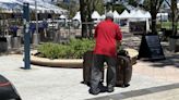 SunFest begins, with homeless in plain sight