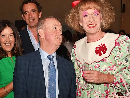 Grayson Perry and Ian Hislop party at feud-hit literature society bash