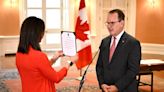 Liberal House leader Steven MacKinnon sworn in as labour minister, replacing O'Regan