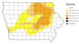 Less than a third of Iowa has drought
