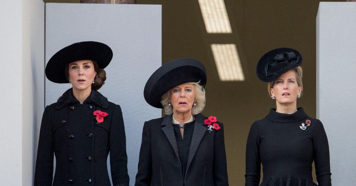 Queen Camilla 'Ruffled a Few Feathers' After Banning Kate Middleton and Sophie Wessex From Wearing Blue at Royal Engagements