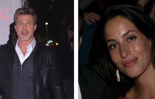 Brad Pitt and Ines De Ramon Spotted on Romantic Stroll in California in Rare Outing