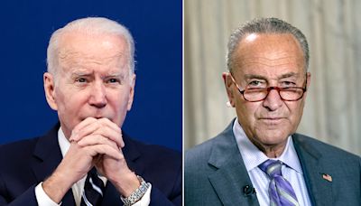 Schumer reaffirms support for Biden in wake of report he’s open to president’s ouster as 2024 nominee