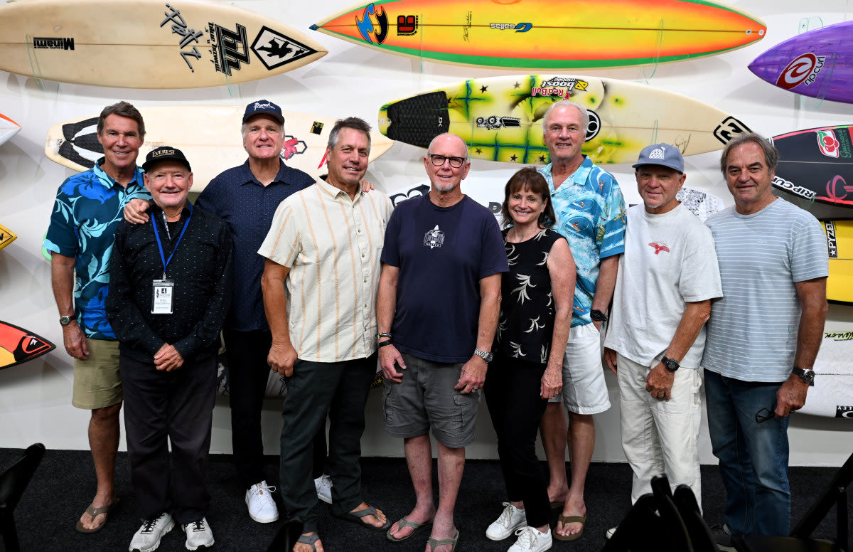 Paul Naude, Greg MacGillivray Join All-Star Team at Surfing Heritage