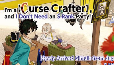 K Manga Licenses I'm a Curse Crafter, and I Don't Need an S-Rank Party! Manga for Simulpub