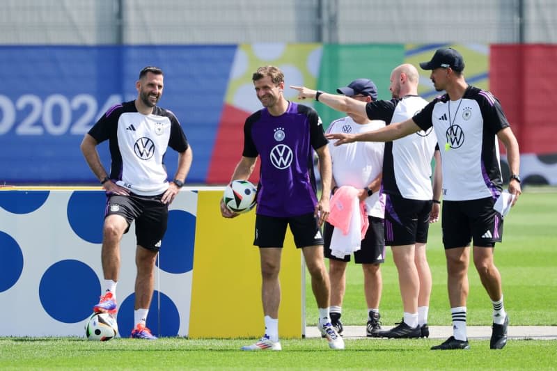 Germany start preparations for Denmark game without Rüdiger