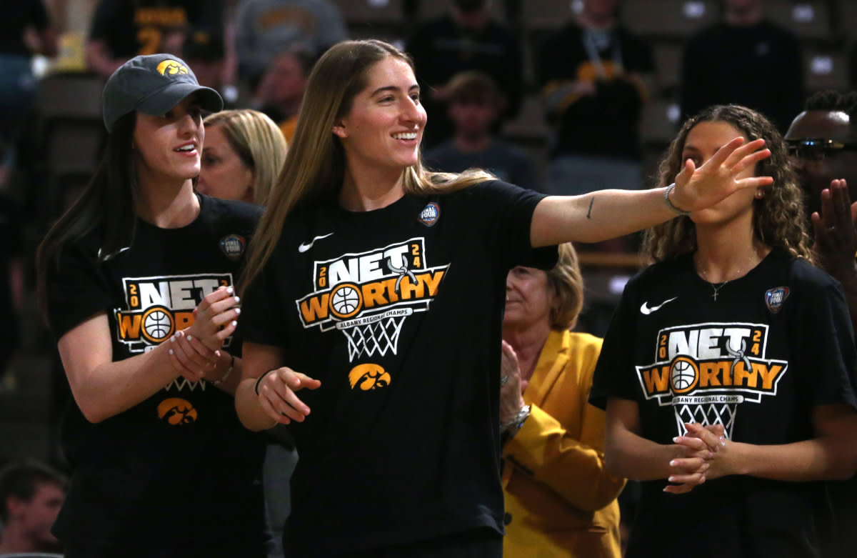 Kate Martin Reunited With Familiar Faces After Aces Vs. Lynx Game