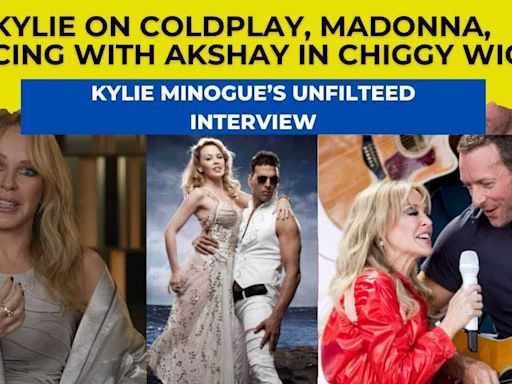 Kylie Minogue discusses her love for Coldplay, Madonna & collaborating with Akshay Kumar for 'Chiggy Wiggy'