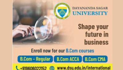 Dayananda Sagar University: Nurturing Dreams in Bangalore's Educational Landscape