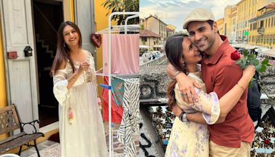 Divyanka Tripathi indulges in household chores on their anniversary special Europe trip