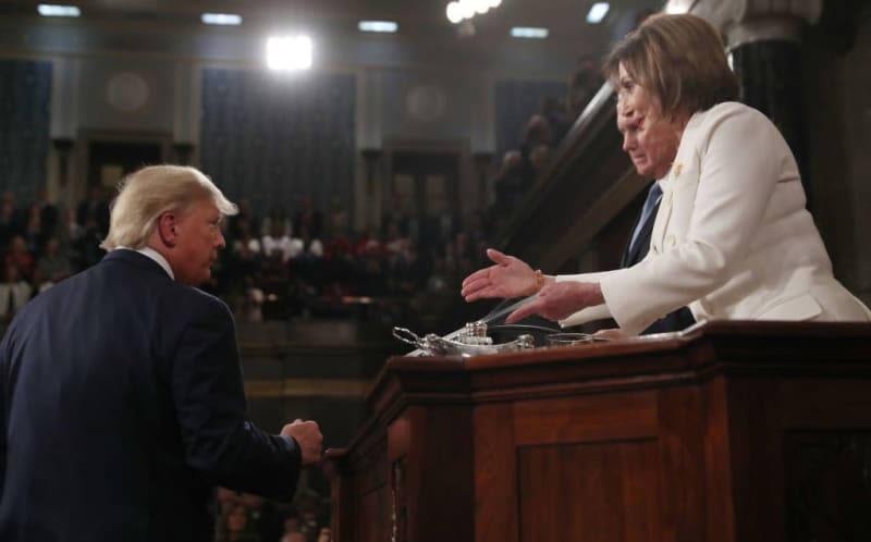 'Nothing else is appropriate': Nancy Pelosi praised for 'class act response' to Trump rally shooting