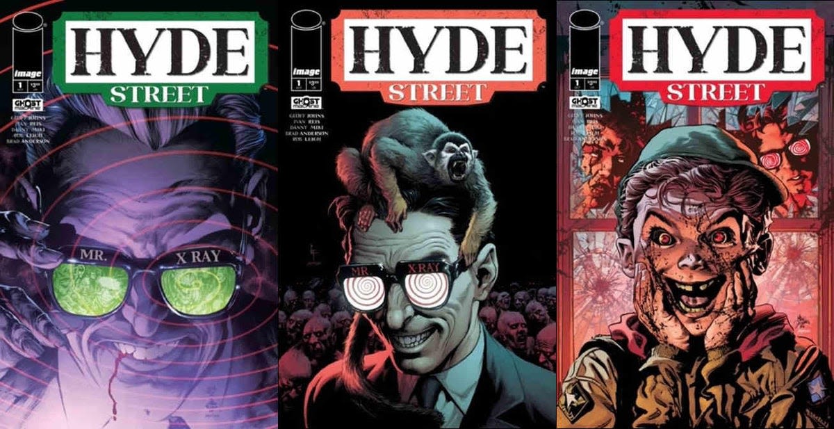 Hyde Street: Ghost Machine Reveals Covers, Details of New Horror Universe