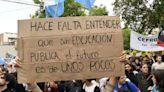 Los estudiantes fueron protagonistas: "Sin educación pública, el futuro es de unos pocos"