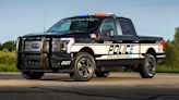 2023 Ford F-150 Lightning SSV police pickup reports for duty