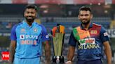 India vs Sri Lanka T20 2nd match: When and where to watch it live - Times of India