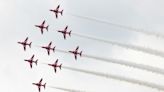 Red Arrows to fly over Somerset today and this is where and when