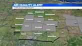 Air Quality Alert issued today for parts of region due to Canadian wildfire smoke