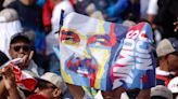 Nicolás Maduro arenga a sus simpatizantes a una operación de remate de los votos durante esta tarde en las elecciones presidenciales