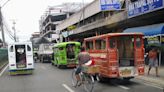 Motor vehicles invading bike lanes during rush hours in Davao