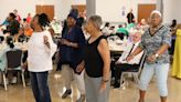 Dancing and flowers fill senior citizens' prom night at LifeCare Alliance