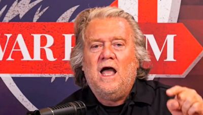 'We have to go on offense!' Steve Bannon melts down after Trump threatened with jail